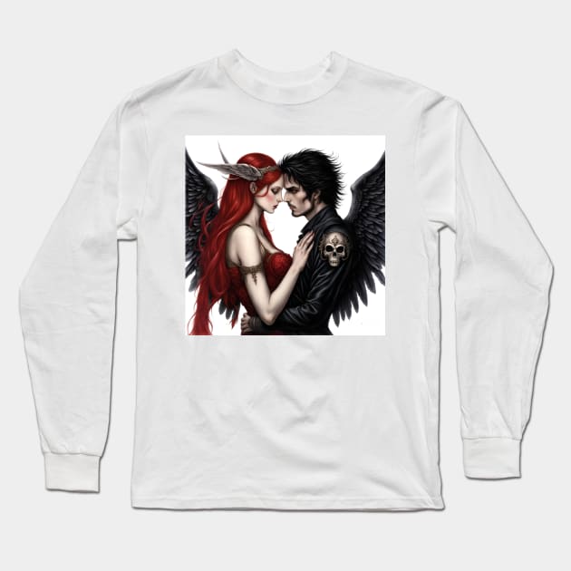 Eternal love Long Sleeve T-Shirt by FineArtworld7